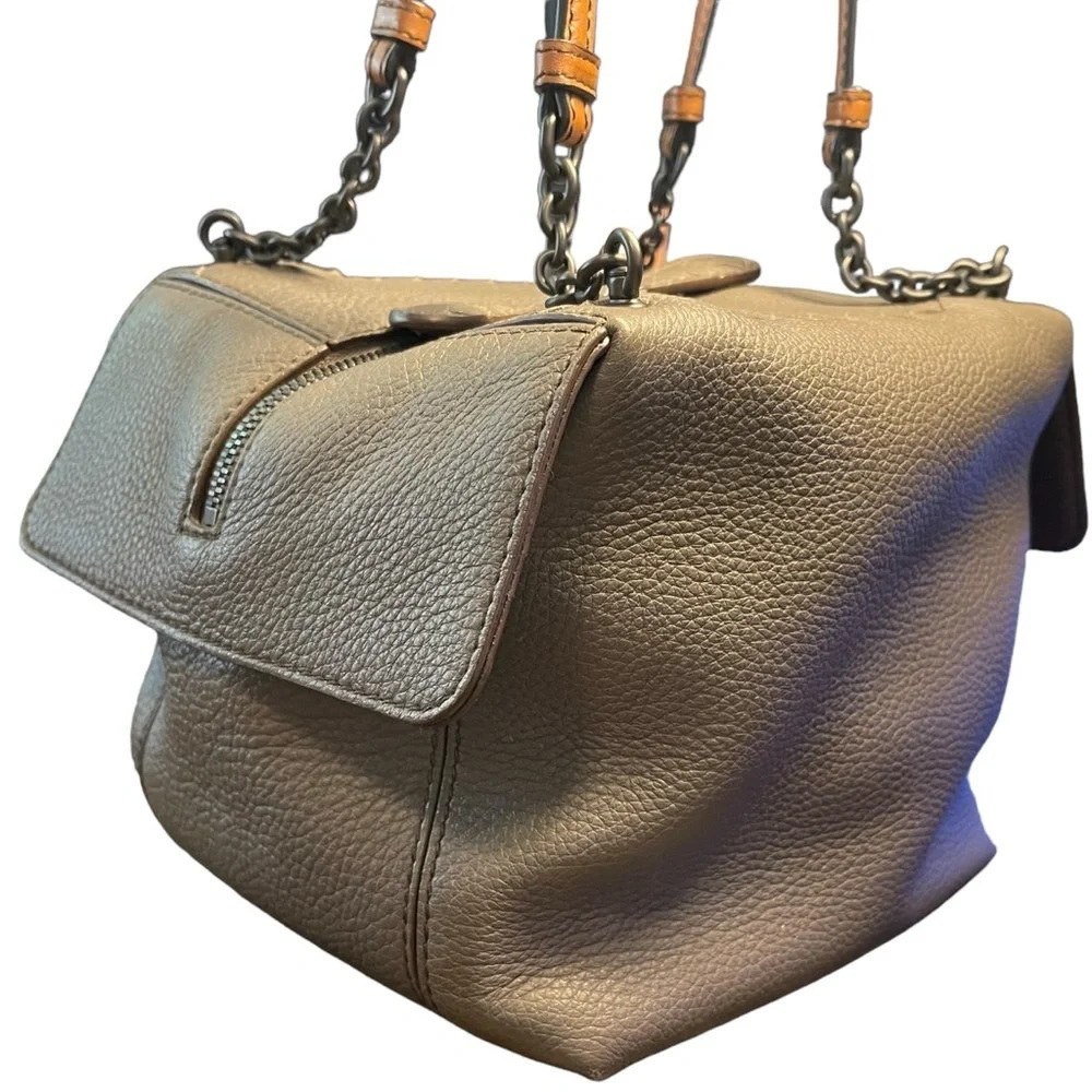 RARE Bottega Veneta Leather & Suede Cube Bag - Picture 3 of 15